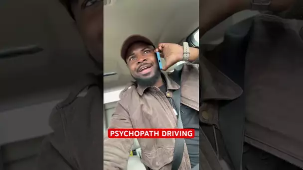 Psychopath driving 🤦🏾‍♂️😂
