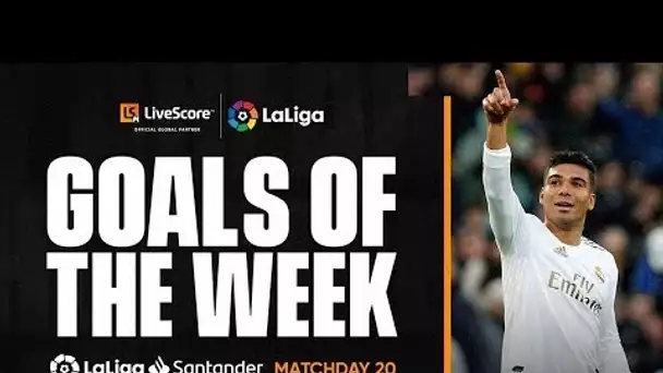 Goals of the Week: Casemiro’s chip and Rafinha’s wonder strike MD20