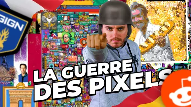 LA GUERRE DES PIXELS, le R/place de Reddit