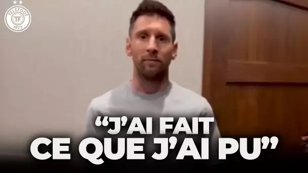 La POLÉMIQUE Messi : Les EXCUSES et les EXPLICATIONS de l'Argentin à ses fans - La Quotidienne #1476