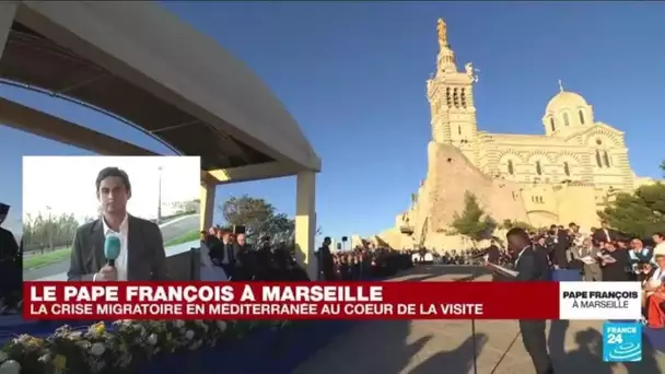 "Cette visite du pape suscite énormément d'attentes" à Marseille • FRANCE 24