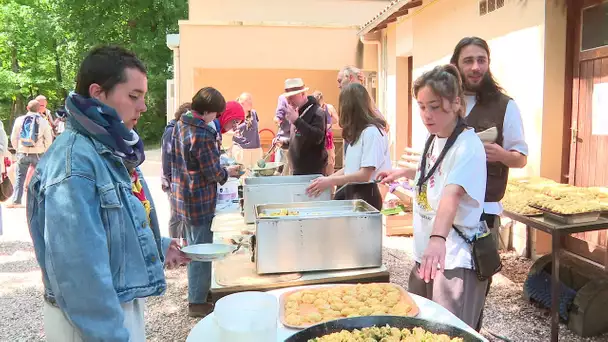 Rassemblement des Éclaireurs de France dans la Vienne