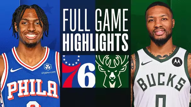 76ERS at BUCKS | FULL GAME HIGHLIGHTS | October 26, 2023