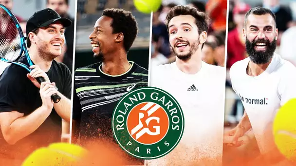 J'AI JOUÉ AVEC G. MONFILS CONTRE B. PAIRE ET DOMINGO À ROLAND GARROS !