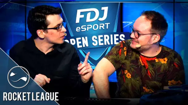 Cast du Tournoi Rocket League par Zouloux et Guilian - FDJ Open Series