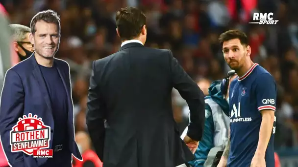 PSG : "Pochettino a fait une grave erreur" en sortant Messi, dénonce Rothen
