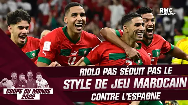 Coupe du monde : "Où veux tu que le Maroc aille en jouant de cette façon ?" s'interroge Riolo