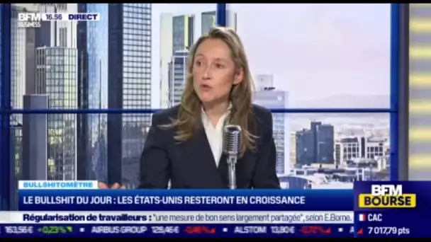 Bullshitomètre⛔: "Les États-Unis entreront en récession" Faux❌ répond Valentine Ainouz