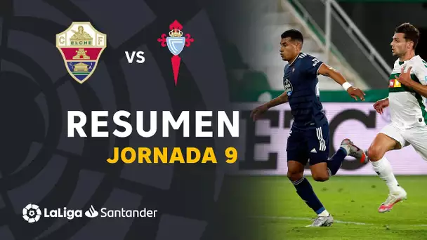 Resumen de Elche CF vs RC Celta (1-1)