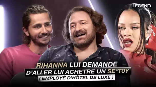 Rihanna lui demande d'aller acheter un se*toy (employé d'hôtel de luxe)