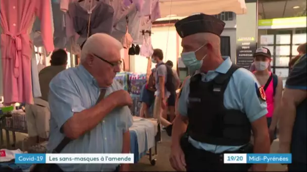 Masque obligatoire : les gendarmes en patrouille sur les marchés du Tarn
