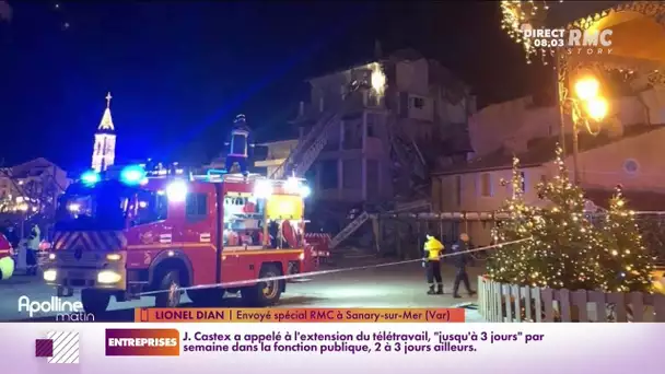 Sanary-sur-Mer : six blessés dans l'effondrement d'un immeuble