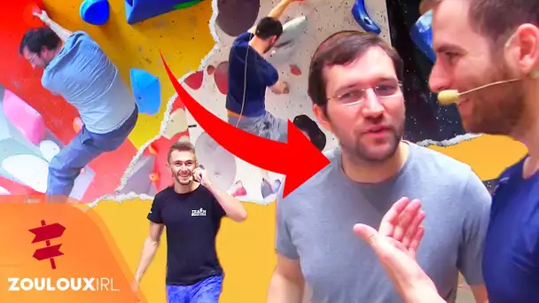 Olivier et Nems prennent un cours d'escalade | Zouloux IRL