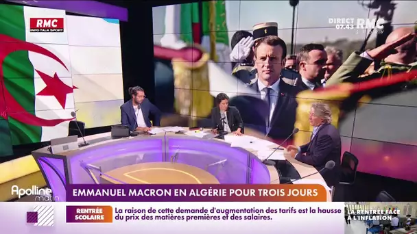 Emmanuel Macron se déplace en Algérie cet après-midi, le point de vue de Nicolas Poincaré
