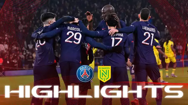 HIGHLIGHTS | PSG 2-1 NANTES ⚽️ BARCOLA & KOLO MUANI - #PSGFCN