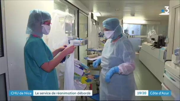Covid : face à la 2e vague, les services hospitaliers de Nice s'organisent