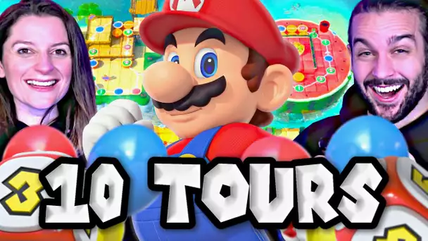 ON FAIT UN PLATEAU DE 10 TOURS EN MODE EXPERT SUR SUPER MARIO PARTY NINTENDO SWITCH !