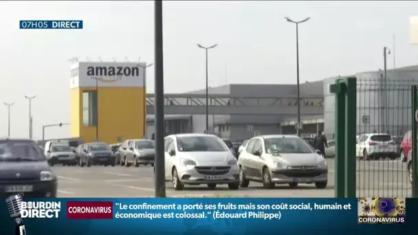 Pourquoi Amazon France s'est vu refuser sa demande de chômage partiel pour ses employés?