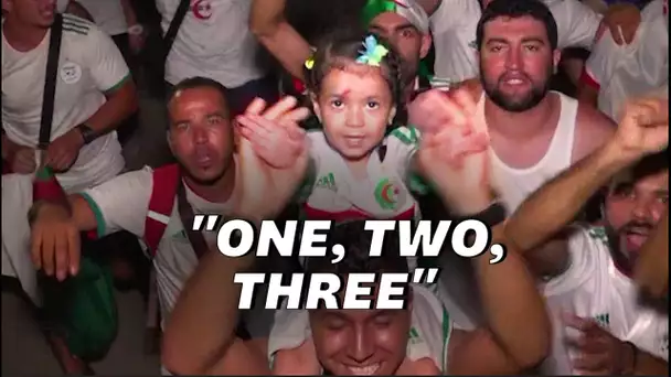 CAN 2019: Les images de la joie des supporters algériens d'Alger aux Champs-Élysées