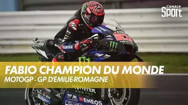 Fabio Quartararo est CHAMPION du monde ! - GP d'Émilie-Romagne