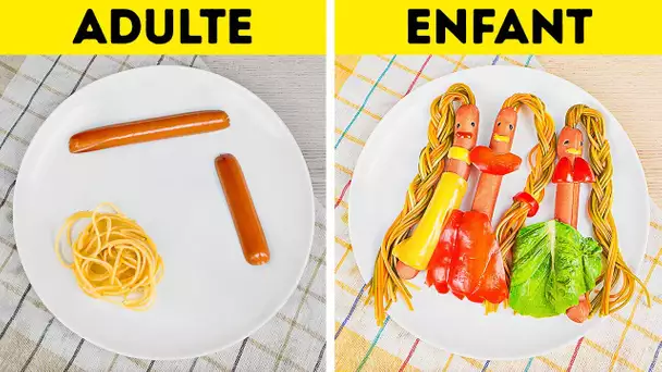 Astuces de cuisine pour les parents 🥘 Idées de repas faciles avec des boîtes à lunch