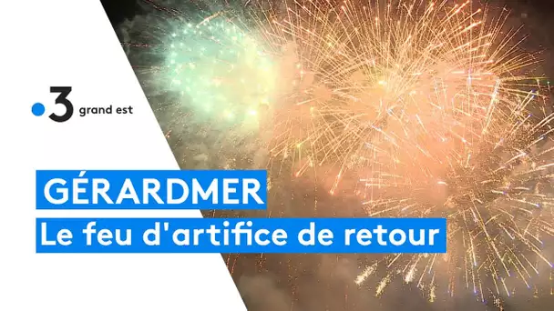 Le grand retour du feu d'artifice de Gérardmer