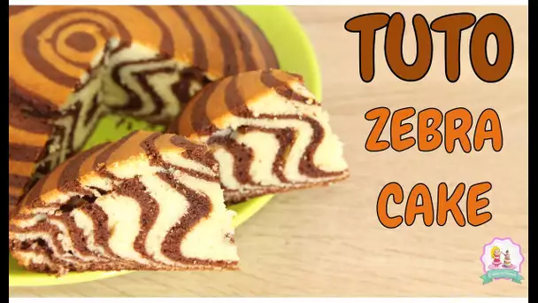 ♡• RECETTE GATEAU ZEBRÉ MOELLEUX ET FACILE - HOW TO MAKE A ZEBRA CAKE  •♡