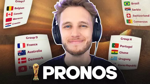 🏆 MES PRONOS – COUPE DU MONDE ! (avec une surprise)