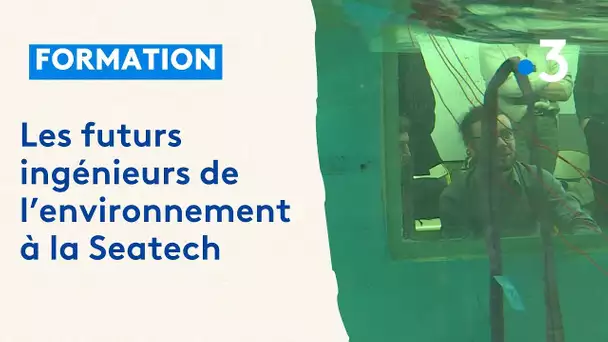 Les futurs ingénieurs de l'environnement à l'école SeaTech dans le Var