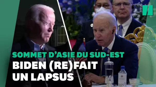 Sommet de l’Asie du Sud-Est : Joe Biden (re)fait une gaffe en confondant le Cambodge et la Colombie