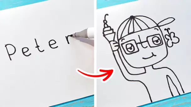 INCROYABLES CONSEILS D'ART ET ASTUCES DE DESSINS