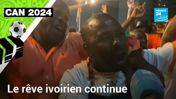 CAN 2024 : les supporters ivoiriens fêtent leur qualification en quart de finale • FRANCE 24