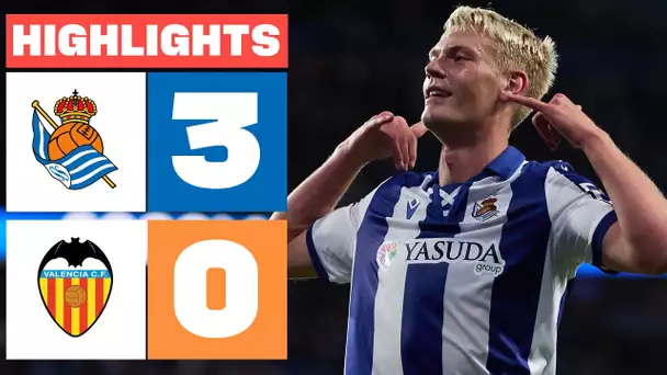 REAL SOCIEDAD 3 - 0 VALENCIA CF | RESUMEN LALIGA EA SPORTS