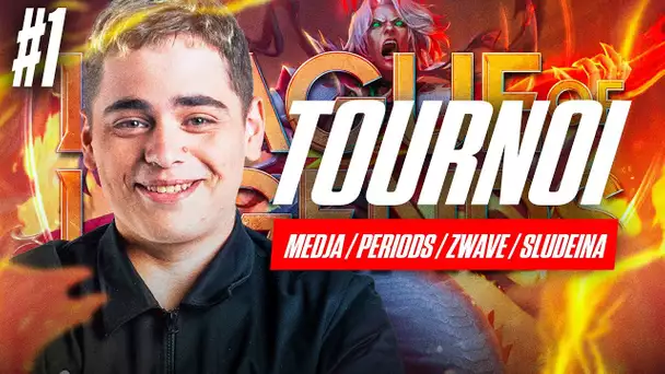 JE PARTICIPE AU TOURNOI DE LOLY SUR LOL AVEC MEDJA, PERIODS, ZWAVE & SLUDEINA part. 1