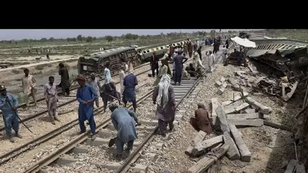 Le Pakistan en quête d’indices après le déraillement meurtrier d’un train