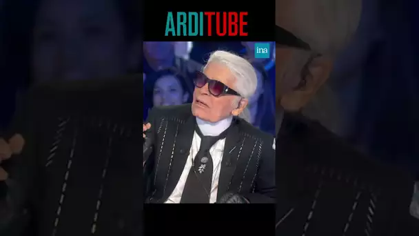 Karl Lagerfeld vs Baffie chez Thierry Ardisson #shorts #INA #Arditube #Ardisson