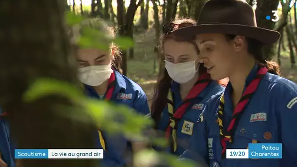 Camp scouts à Fontaine Chalendray (Charente-Maritime)