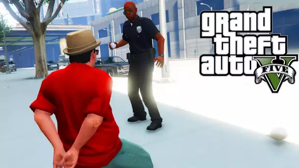 UN FLIC DANS LA NEIGE - GTA 5