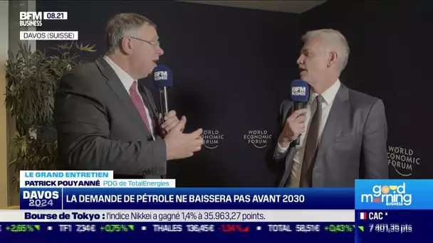 Patrick Pouyanné (TotalEnergies) : La consommation de pétrole continue d'augmenter dans le monde