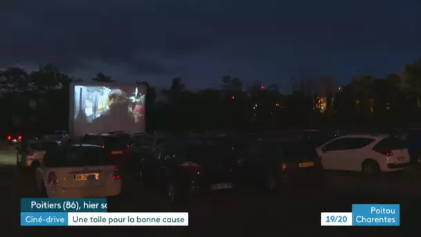 Poitiers : le Secours Populaire de la Vienne fait son cinéma en plein air