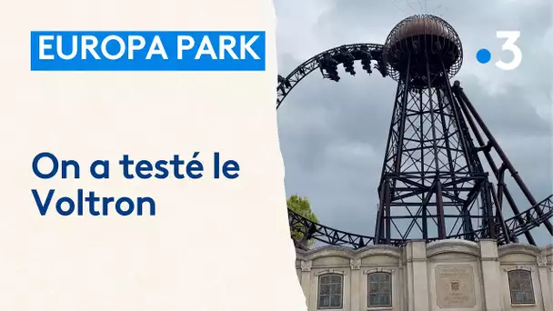 Europa Park : on a testé le Voltron, le nouveau grand huit aux multiples records