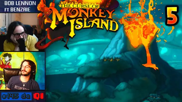 TOUT EST VOLCANIQUÉ ! - Monkey Island 3 - Ep.5 avec Bob & Benzaie
