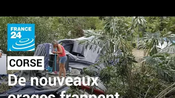 Après un épisode meurtrier, de nouveaux "orages généralisés" frappent la Corse • FRANCE 24