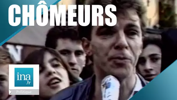1987 : Manifestation de jeunes chômeurs chez Fauchon | Archive INA