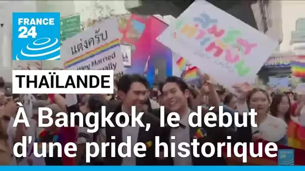 Thaïlande : coup d'envoi du mois des fiertés, avant une légalisation du mariage homosexuel