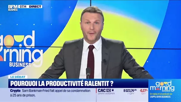 Stéphane Pedrazzi face à Jean-Marc Daniel : Pourquoi la productivité ralentit ?