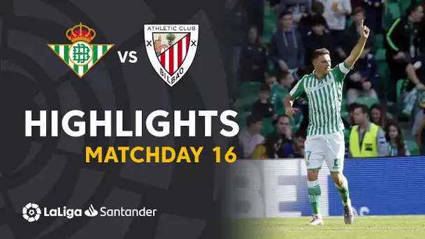 Highlights Real Betis vs Athletic Club (3-2)