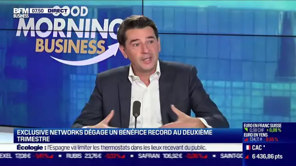 Pierre Boccon-Liaudet (Exclusive Networks): Bénéfice record pour Exclusive Networks au 2e trimestre