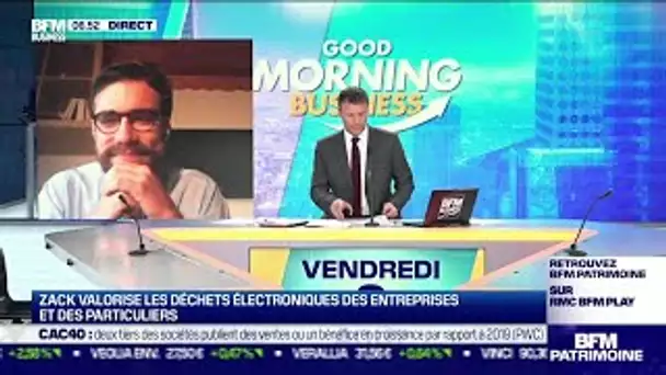 Pierre-Emmanuel Saint-Esprit (Zack): Zack valorise les déchets électroniques - 06/08