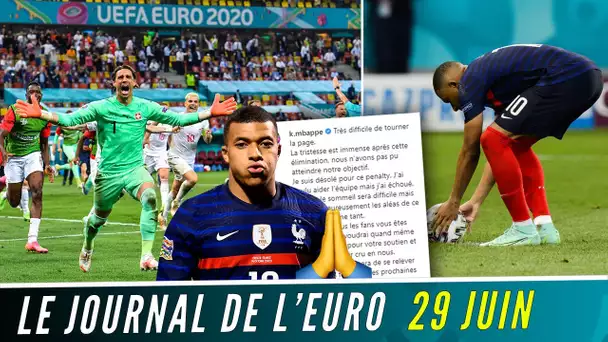 France-Suisse: les BLEUS éliminés, les excuses de Kylian MBAPPÉ... Angleterre-Allemagne